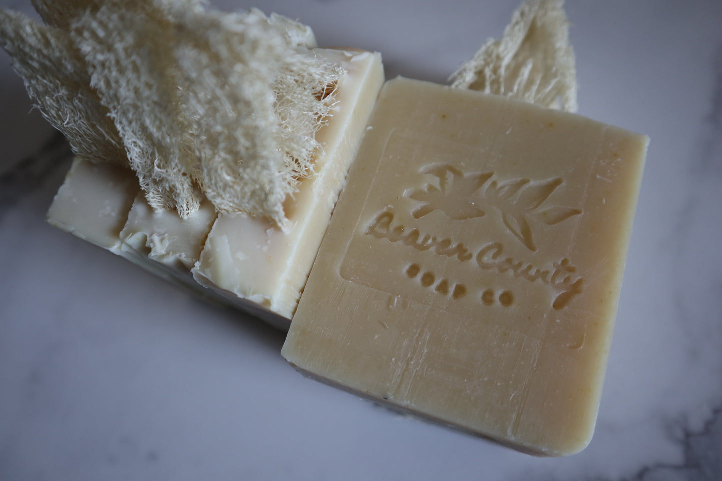 Triple Butter Citrus Raw Goat's Milk Soap