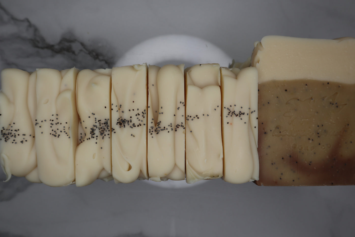Lemon Loaf - Exfoliating with Kelp Raw Goat's Milk Soap