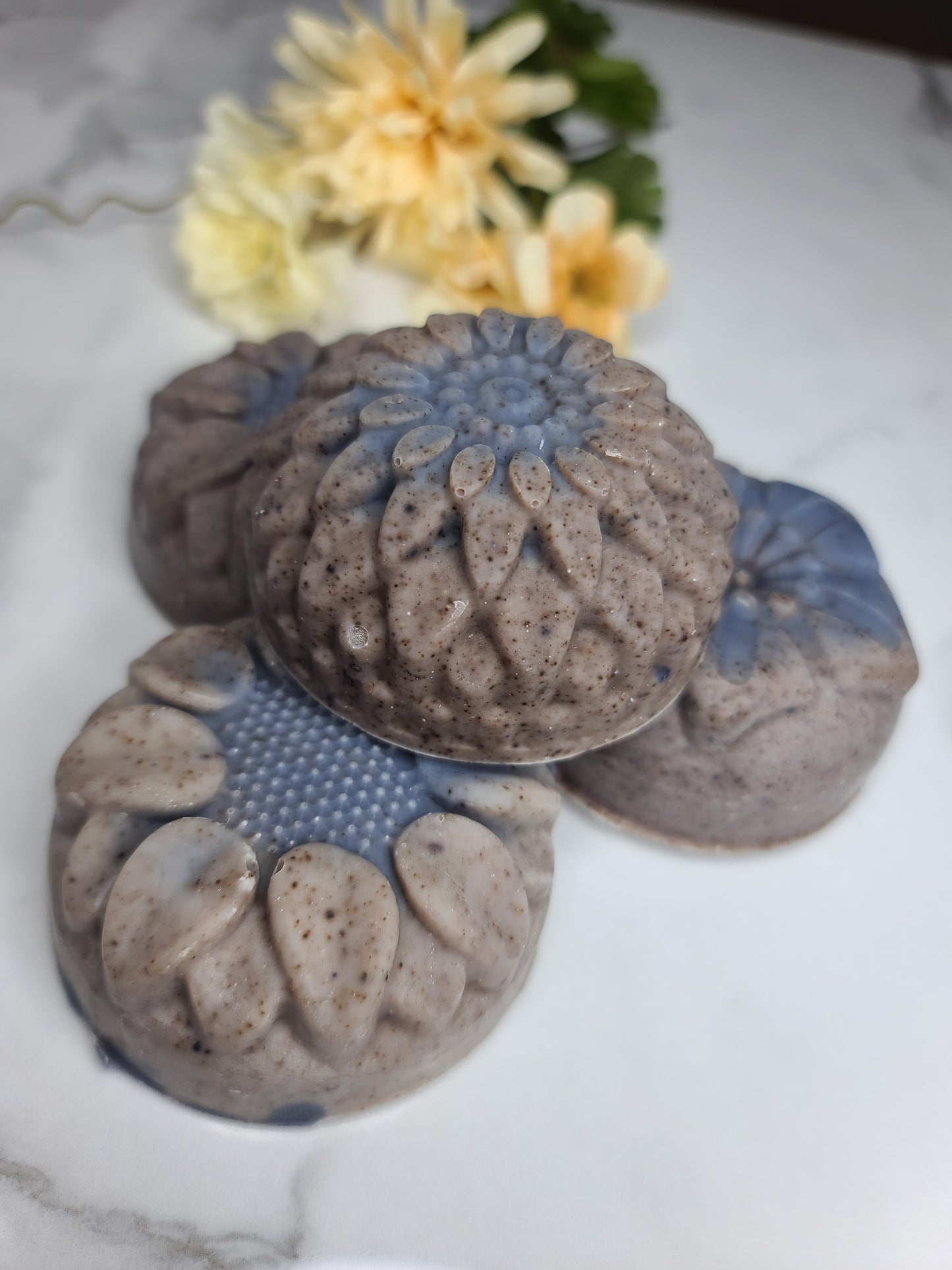 Patchouli, Lavender, & Ylang Ylang Raw Goat's Milk Soap