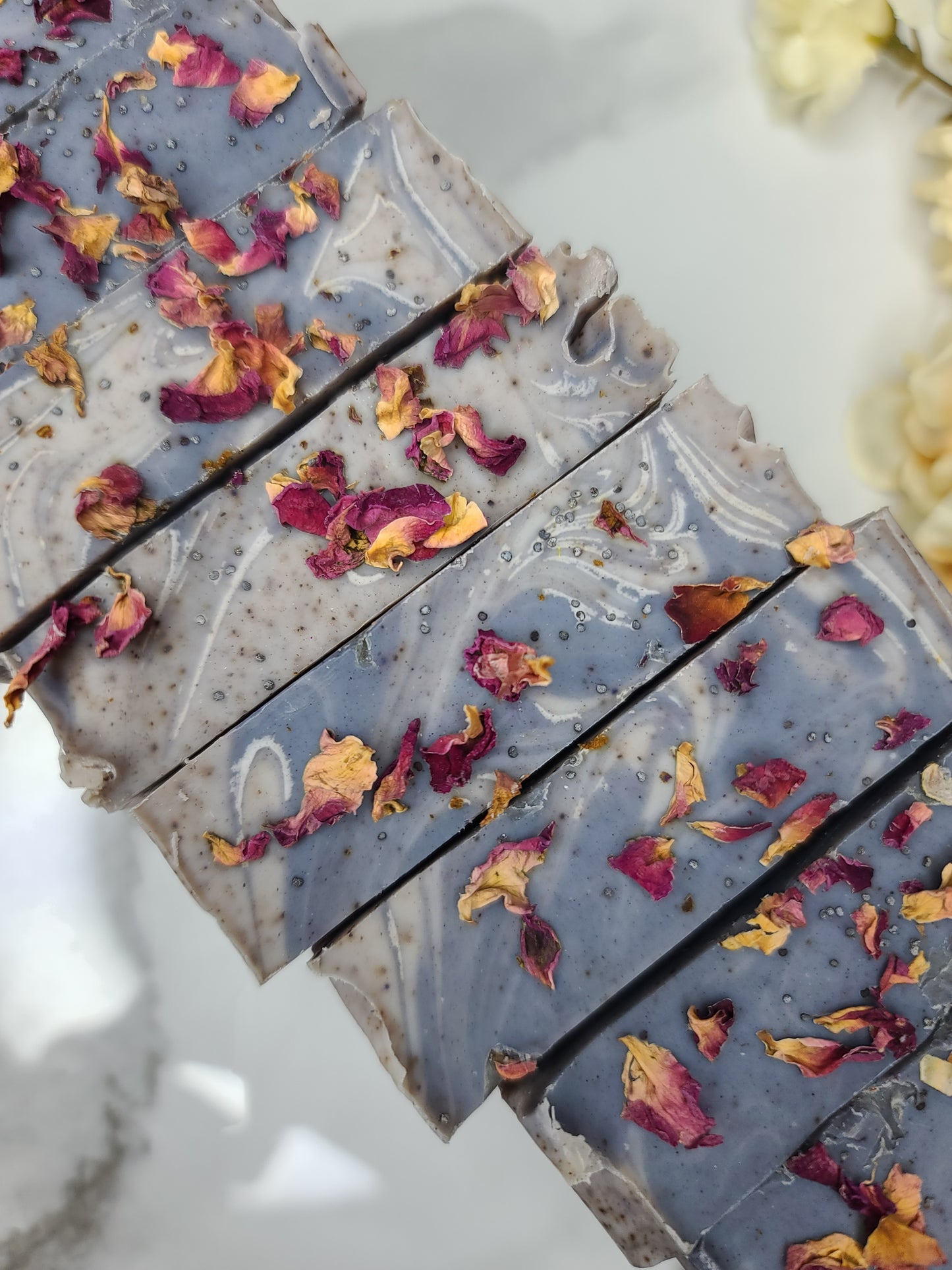 Patchouli, Lavender, & Ylang Ylang Raw Goat's Milk Soap