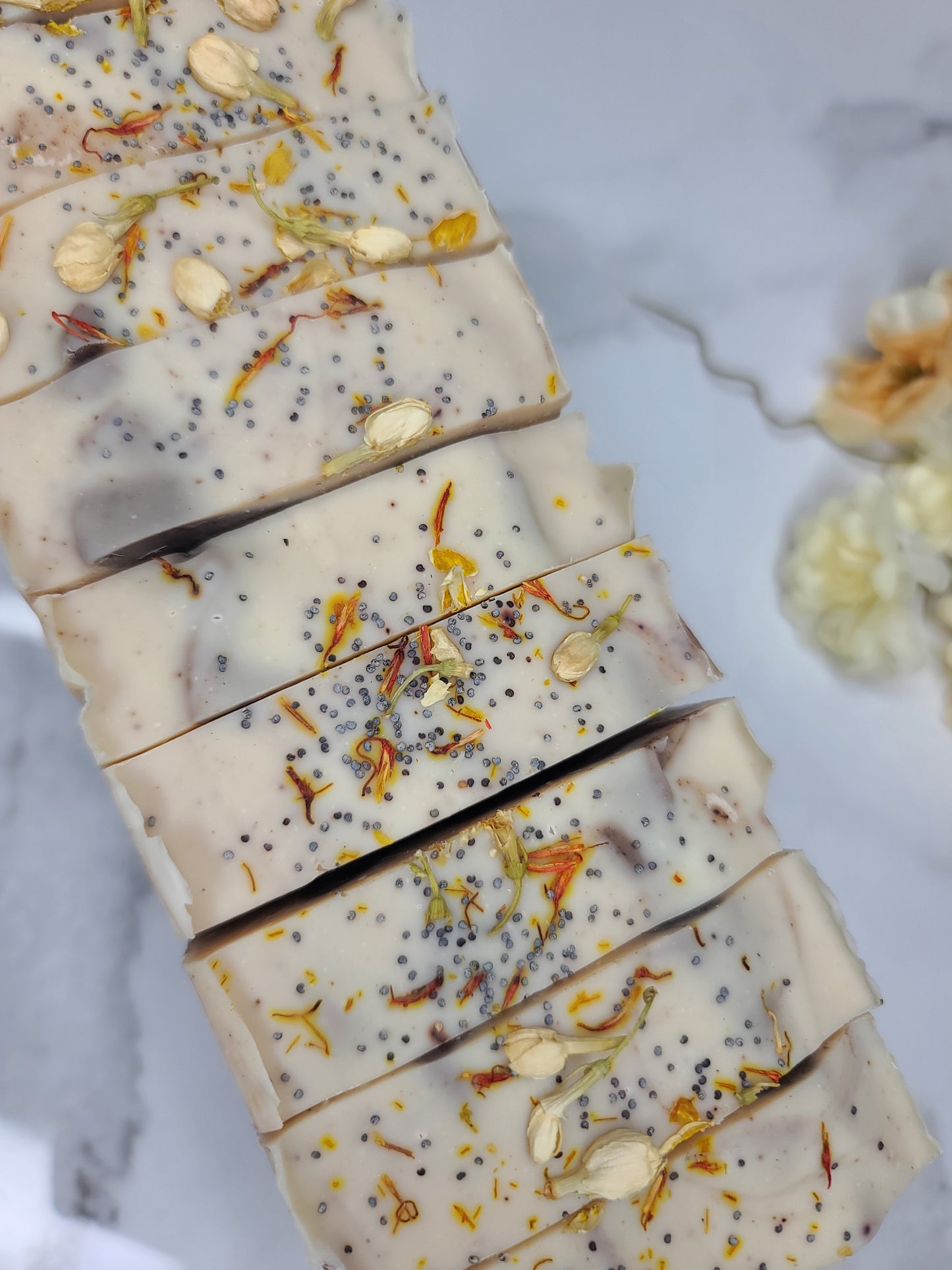 Lavender & Lemon Raw Goat's Milk Soap - Fruit Mash!