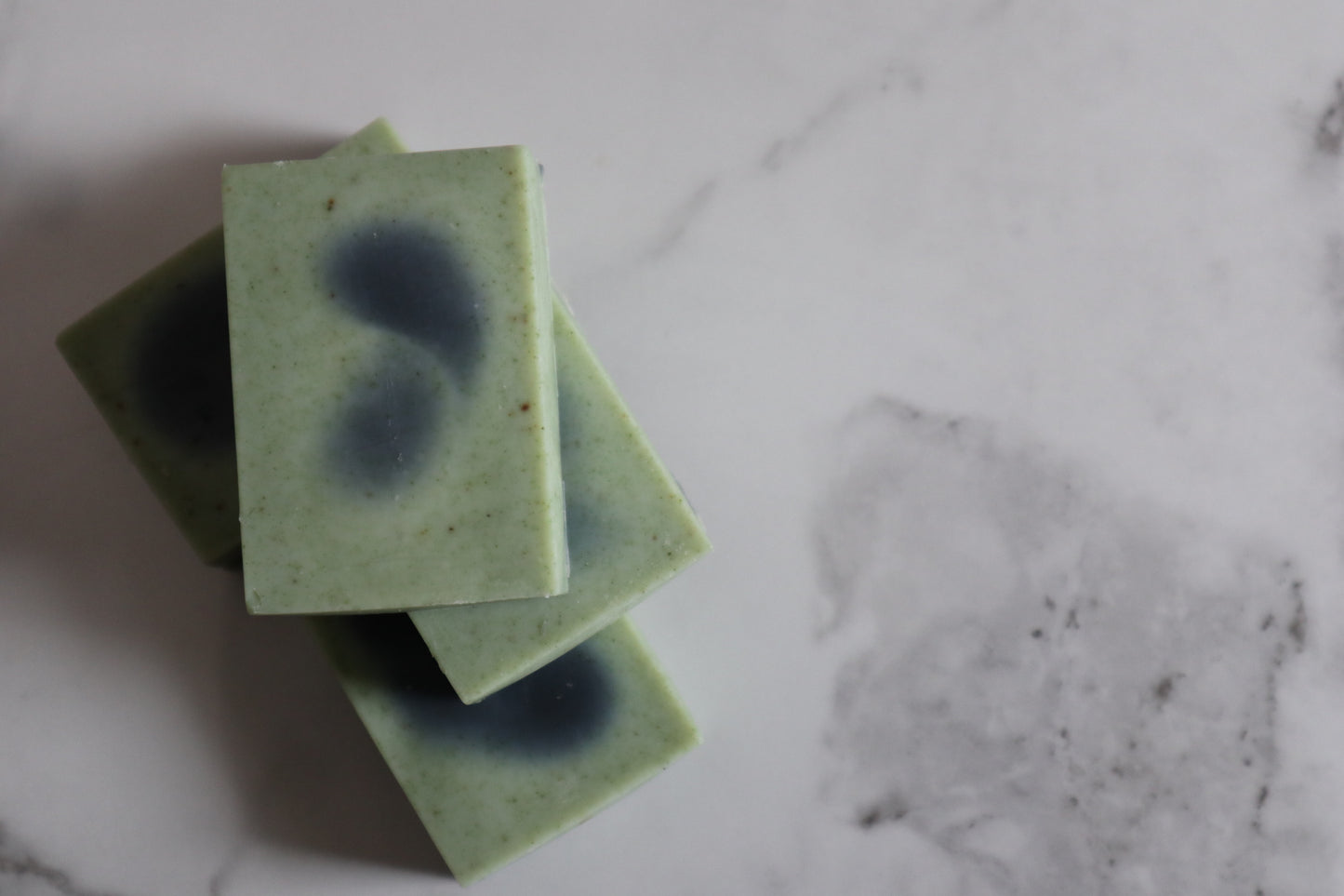 Graveyard - Peppermint & Eucalyptus Raw Goat's Milk Soap.