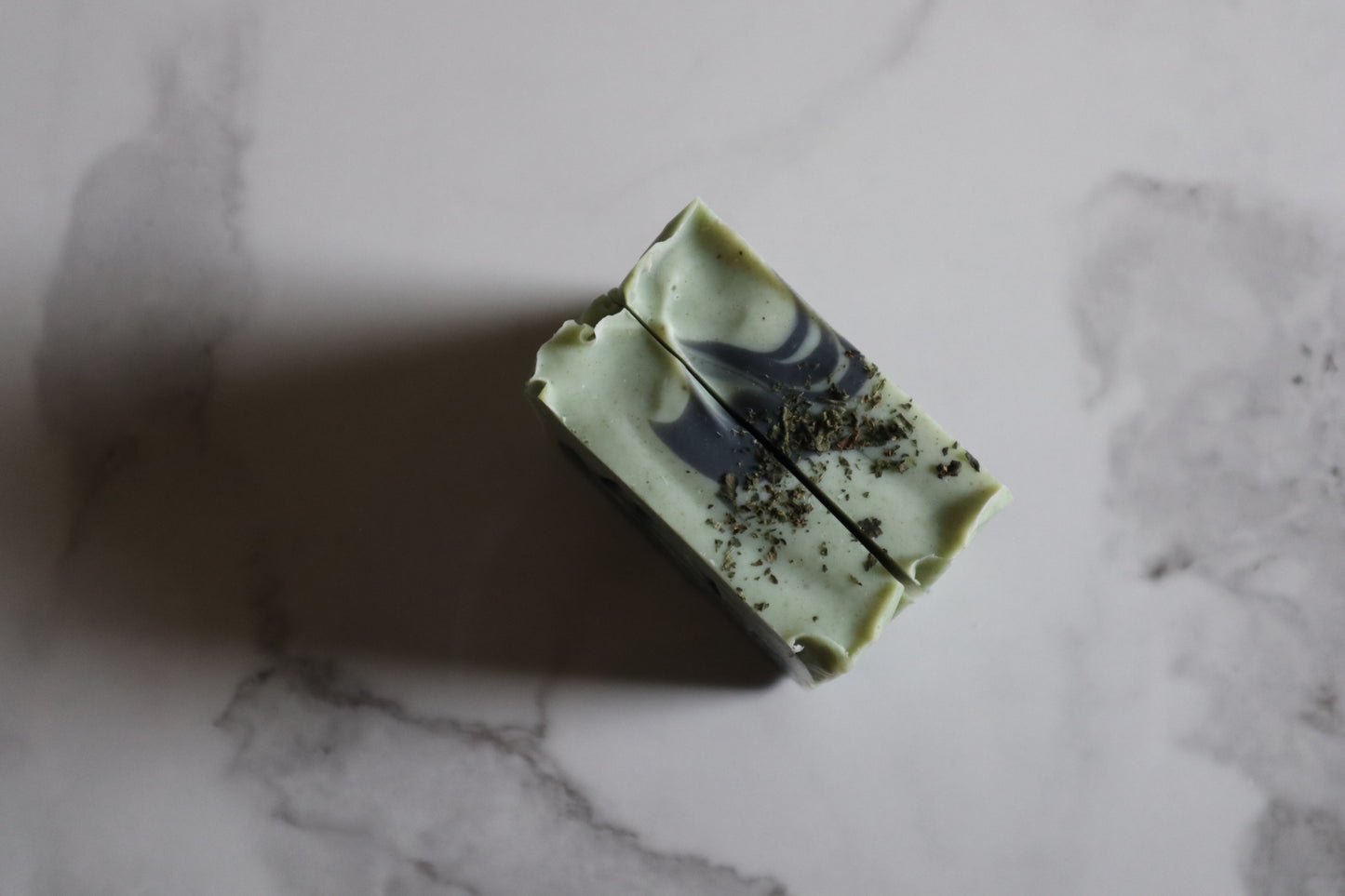 Graveyard - Peppermint & Eucalyptus Raw Goat's Milk Soap.