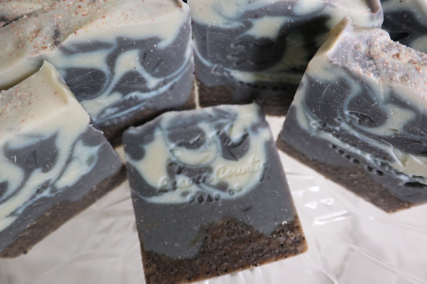 Just Beachy - Vanilla, Lemon, Lime, & Tea Tree Raw Goats Milk Soap.