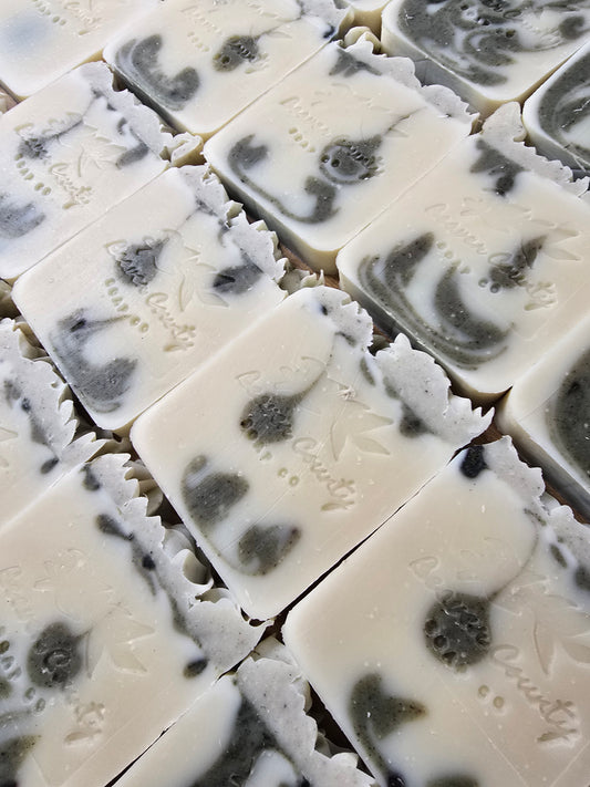 Sweet Birch & Lemon Raw Goat's Milk Soap