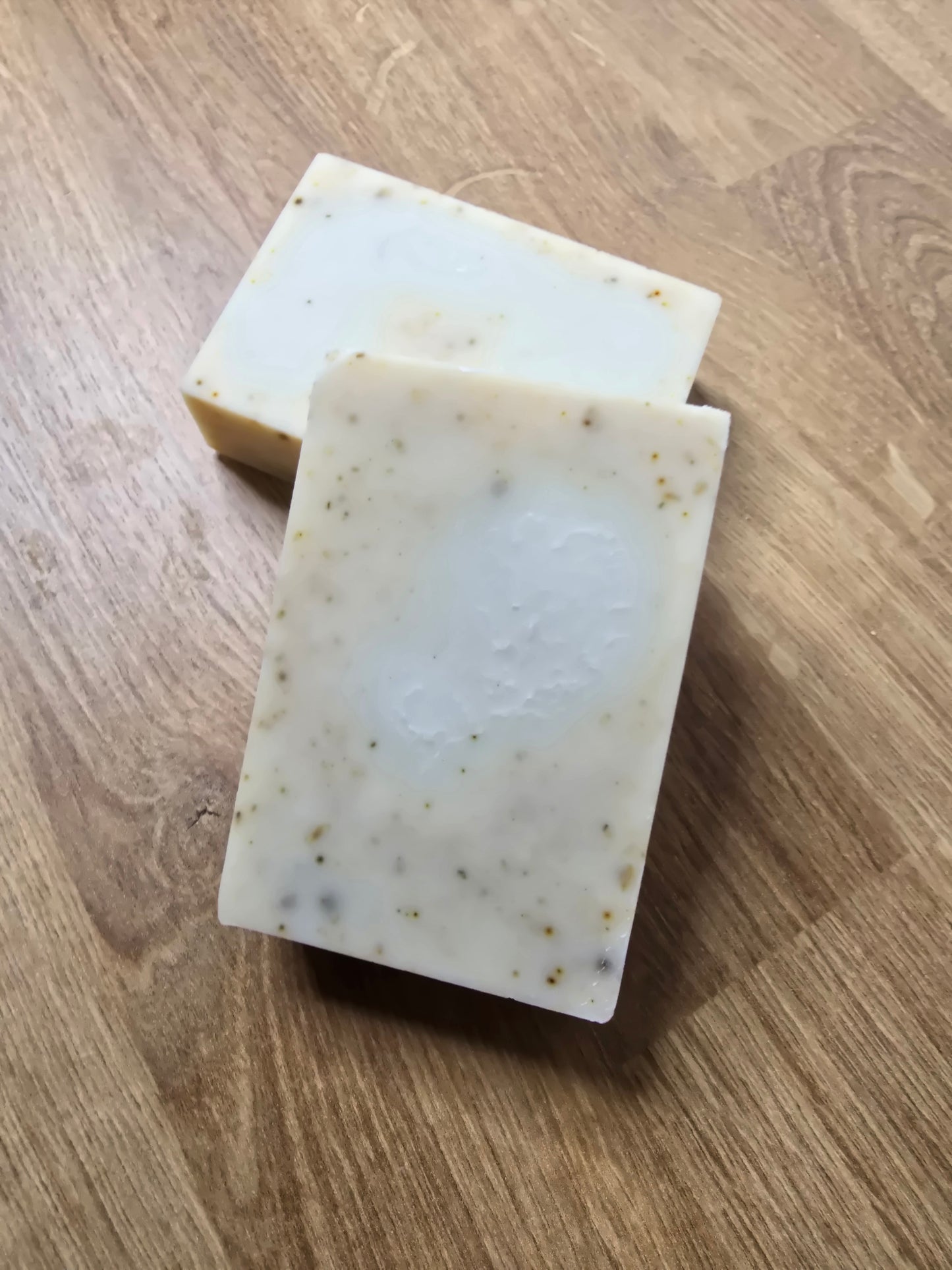 Chamomile Mint Tea Raw Goat's Milk Soap