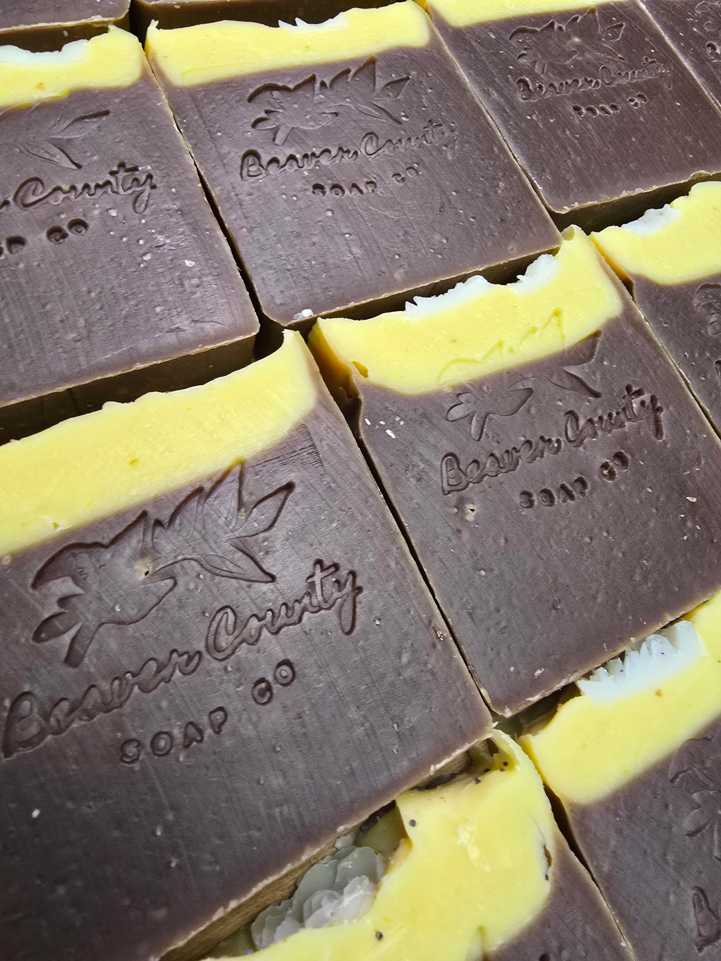 Vanilla & Peppermint Pumpkin Purée Raw Goat's Milk Soap