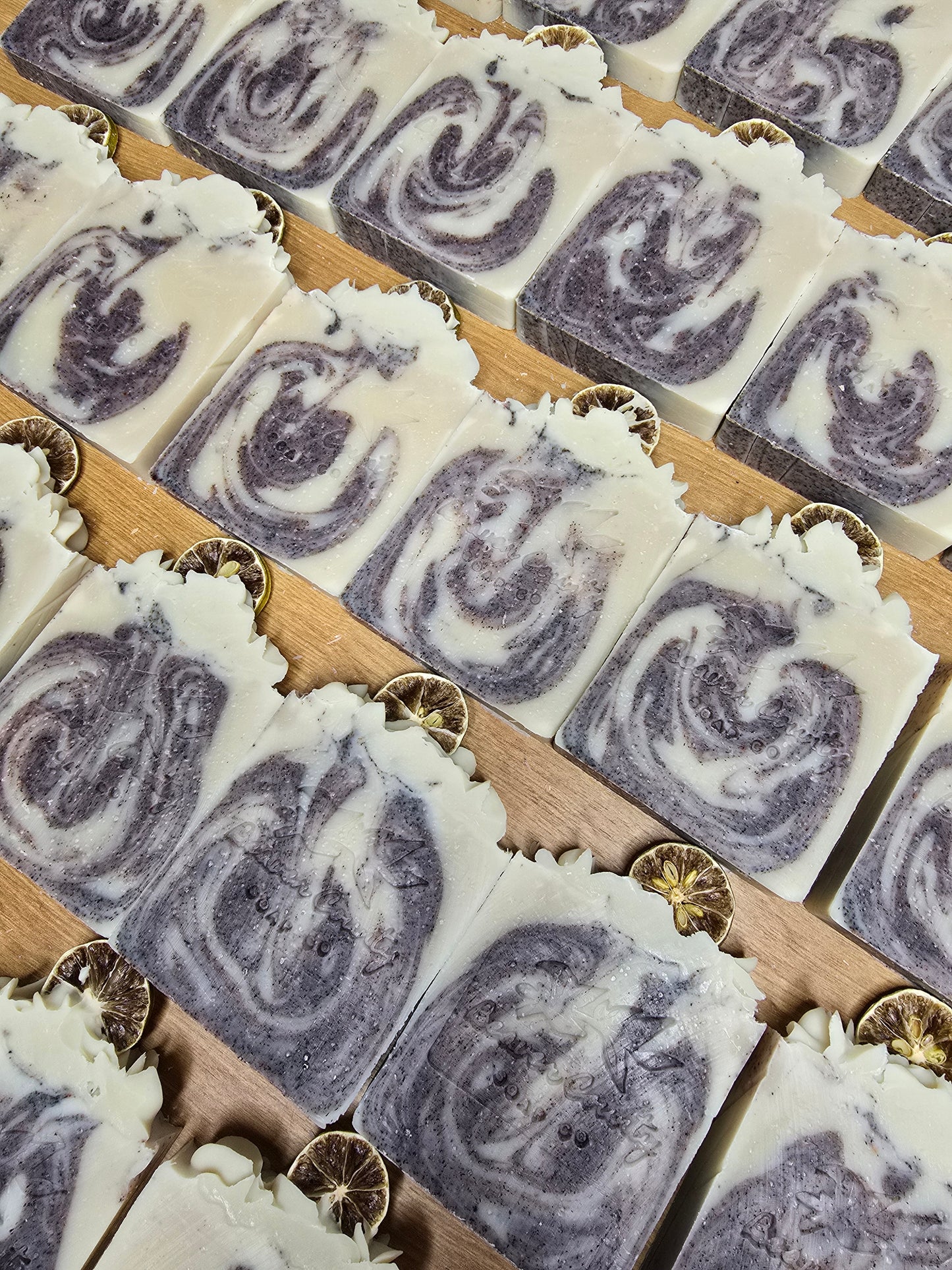 Eucalyptus, Lime, and Lavender Raw Goat's Milk Soap