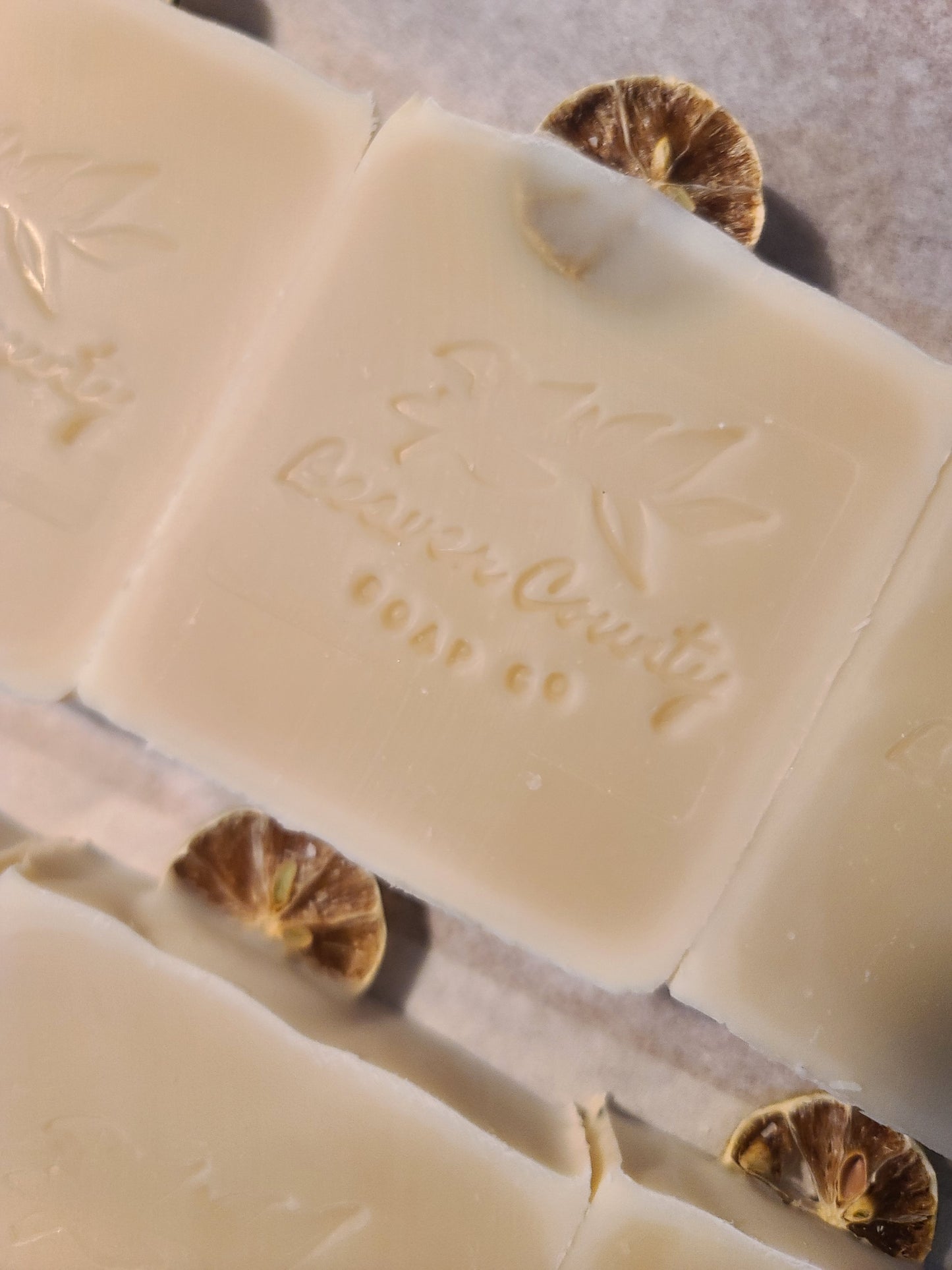 Triple Butter Citrus Raw Goat's Milk Soap