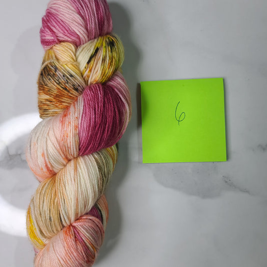 YARN: fingering; 4-ply superwash merino