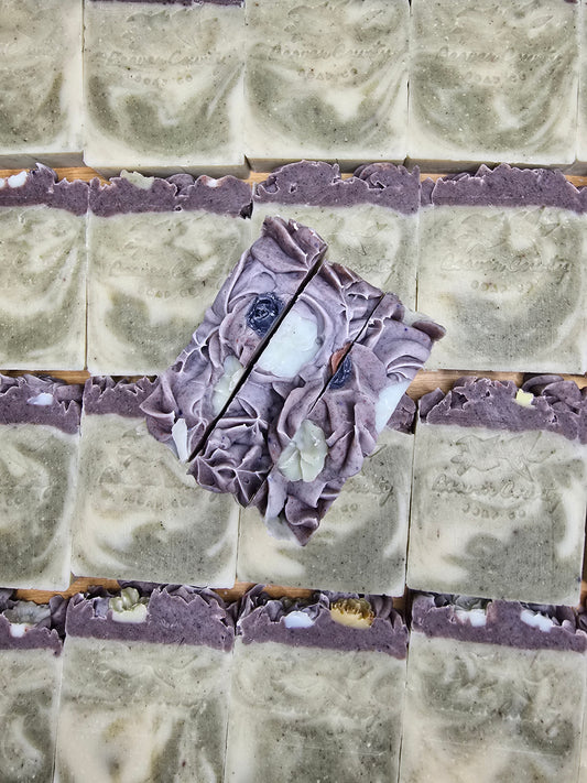 Eucalyptus, Orange, & Rosemary Coconut & Raw Goat's Milk Soap