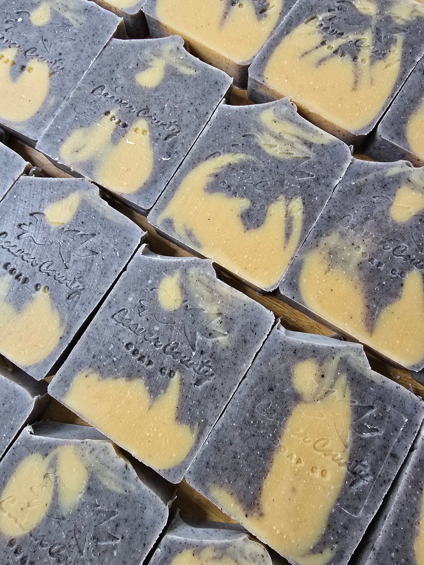 Triple Butter Lavender & Lemon Raw Goat's Milk Soap