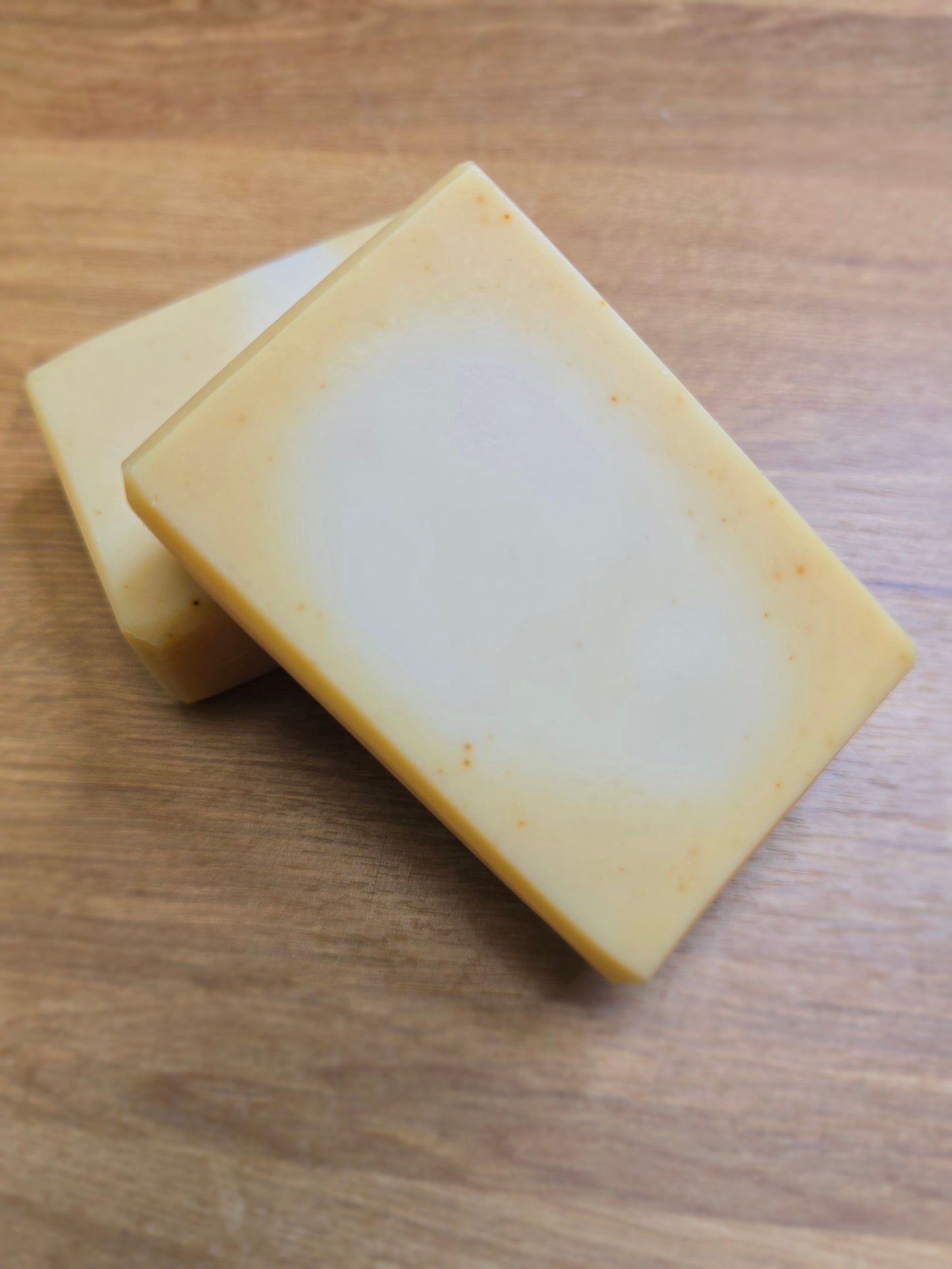 Turmeric, Lime, Mint Raw Goat's Milk Soap