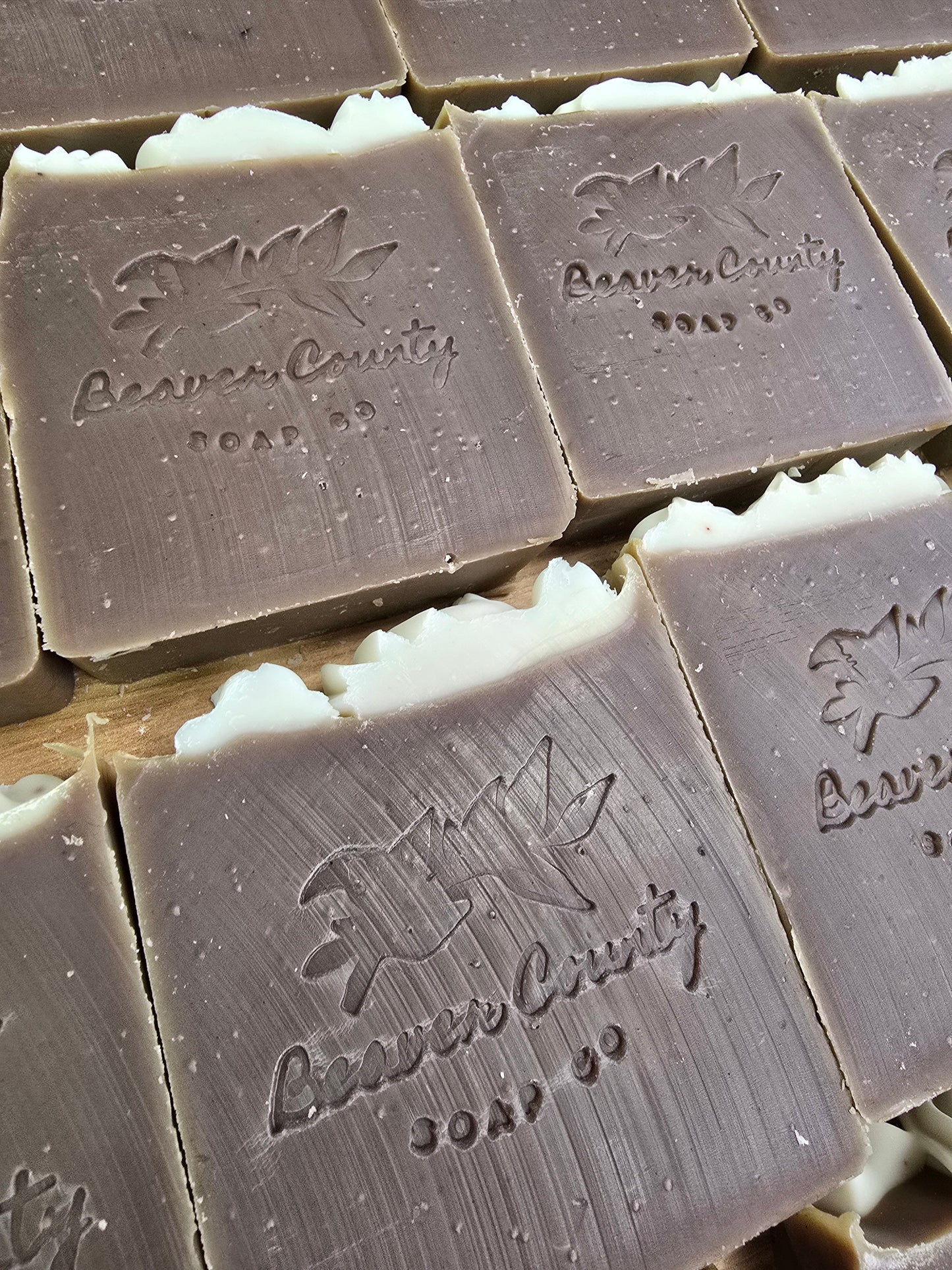 Vanilla & Peppermint Raw Goat's Milk Soap