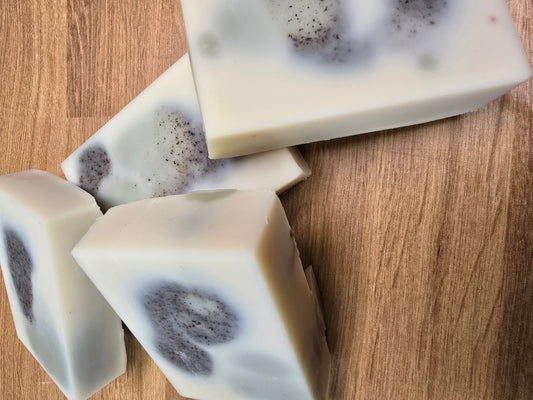Lavender Mint Raw Sheep's Milk Soap