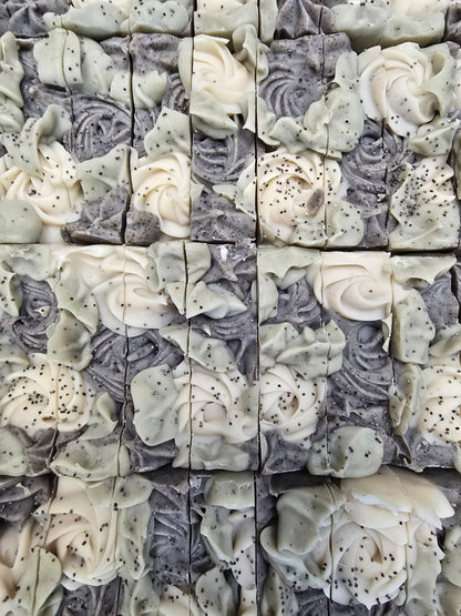 Lavender Mint Raw Sheep's Milk Soap