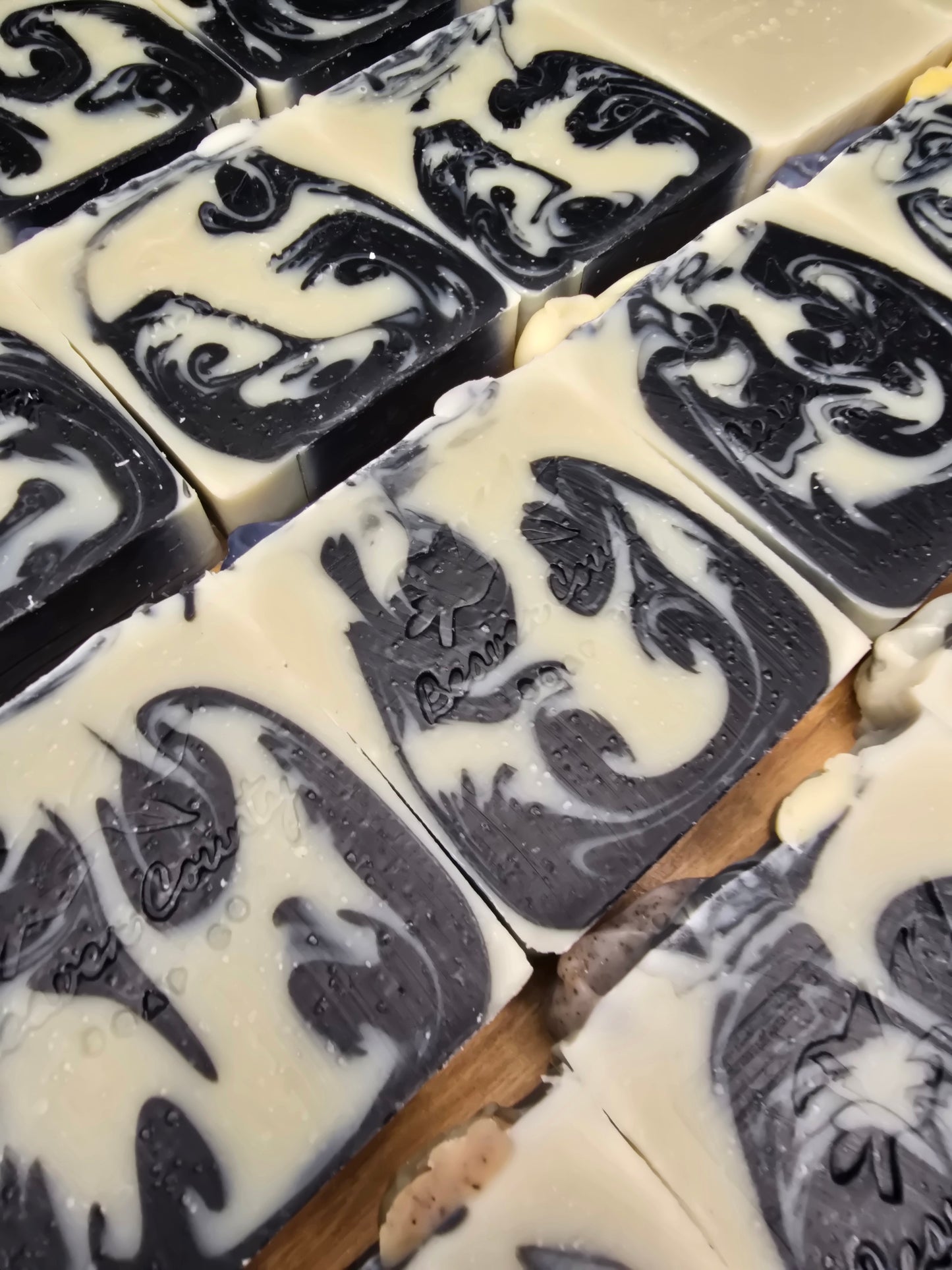Graveyard - Peppermint & Eucalyptus Raw Goat's Milk Soap.