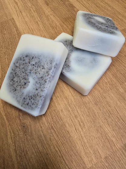 Vetiver & Lavender Raw Goat's Milk Soap