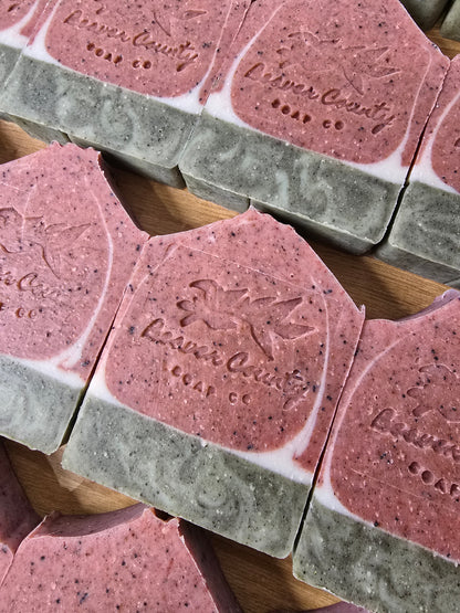 "Not"ermelon Exfoliating Raw Goat's Milk Soap