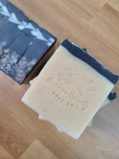 Rosemary, Lemongrass, Peppermint with Aloe Raw Goat's Milk Soap