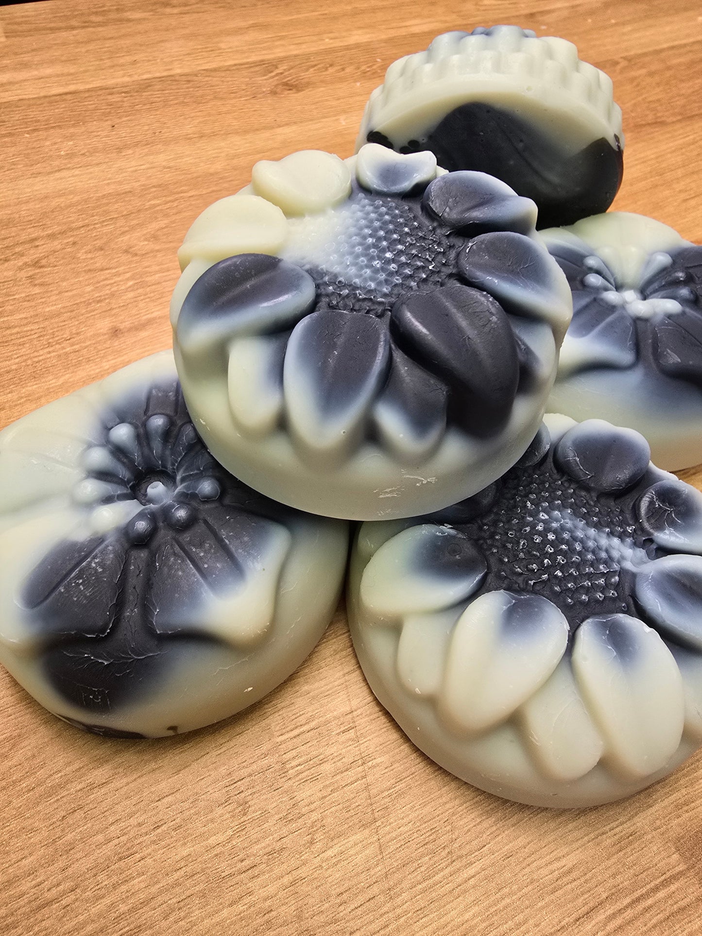 Graveyard - Peppermint & Eucalyptus Raw Goat's Milk Soap.