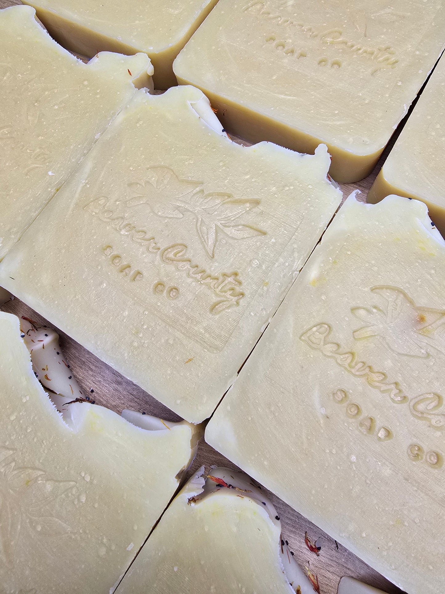 Triple Butter Vanilla & Orange Raw Goat's Milk Soap