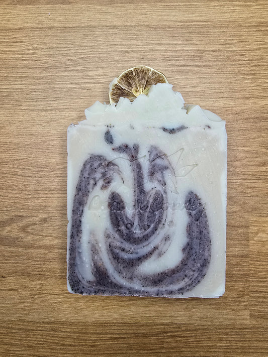 Eucalyptus, Lime, and Lavender Raw Goat's Milk Soap